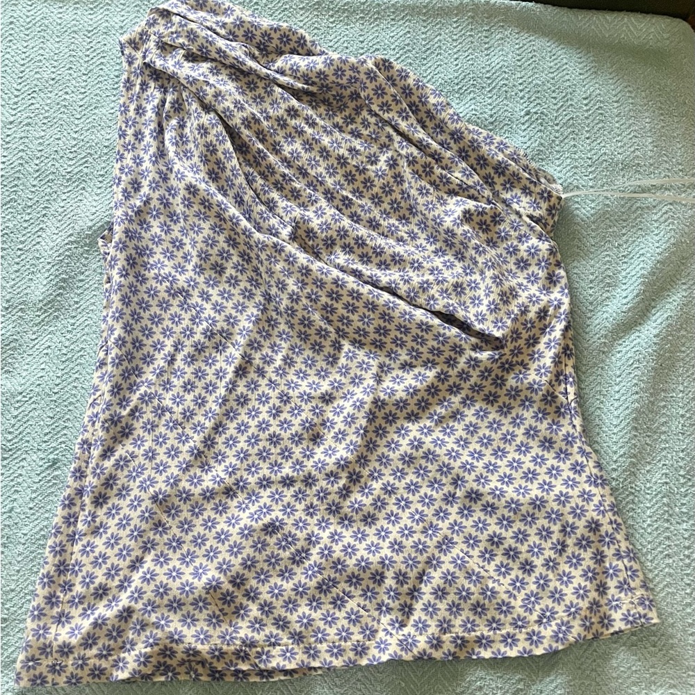 One shoulder blouse
